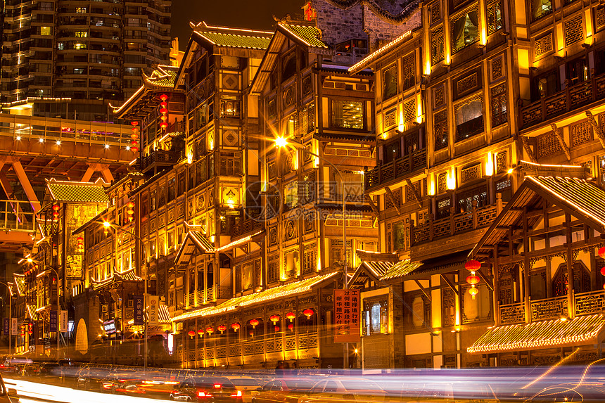 重慶洪崖洞圖片素材_免費(fèi)下載_jpg圖片格式_VRF高清圖片500797923